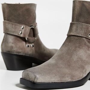 Jeffrey Campbell / Free People Suede Farrier Bootie